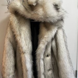 Faux Fur Coat- SpiritHood Husky